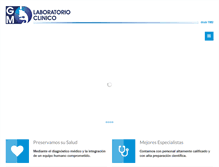 Tablet Screenshot of gmlaboratorios.com